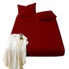 Fitted Sheet Bedding Soft Brushed Fabric, 25cm Side Stretch Deep