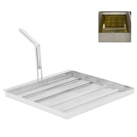 Replace frymate TK45 13.75" x 13.75" Filter for avantco and pitco Deep Fryers, 550 Micron Stainless Steel Mesh Skimmer Fryer Strainer, Increase Fryer Oil Lifespan up to 40%