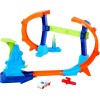 Hot Wheels Flip & Jump Through The Corkscrew Loop Track
