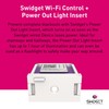 Swidget Wi-Fi Control + Power Out Light Insert - Control