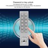 Keypad Cabinet Lock Password Key Unlocking Zinc Alloy Security With