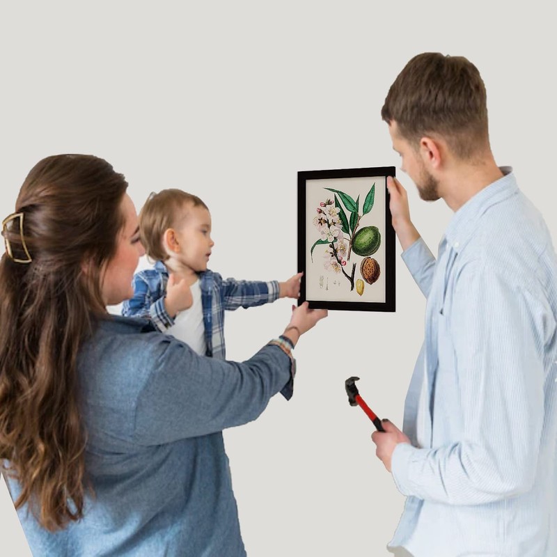 SM Decor Oak A5 Picture Frame - Freestanding and Wall