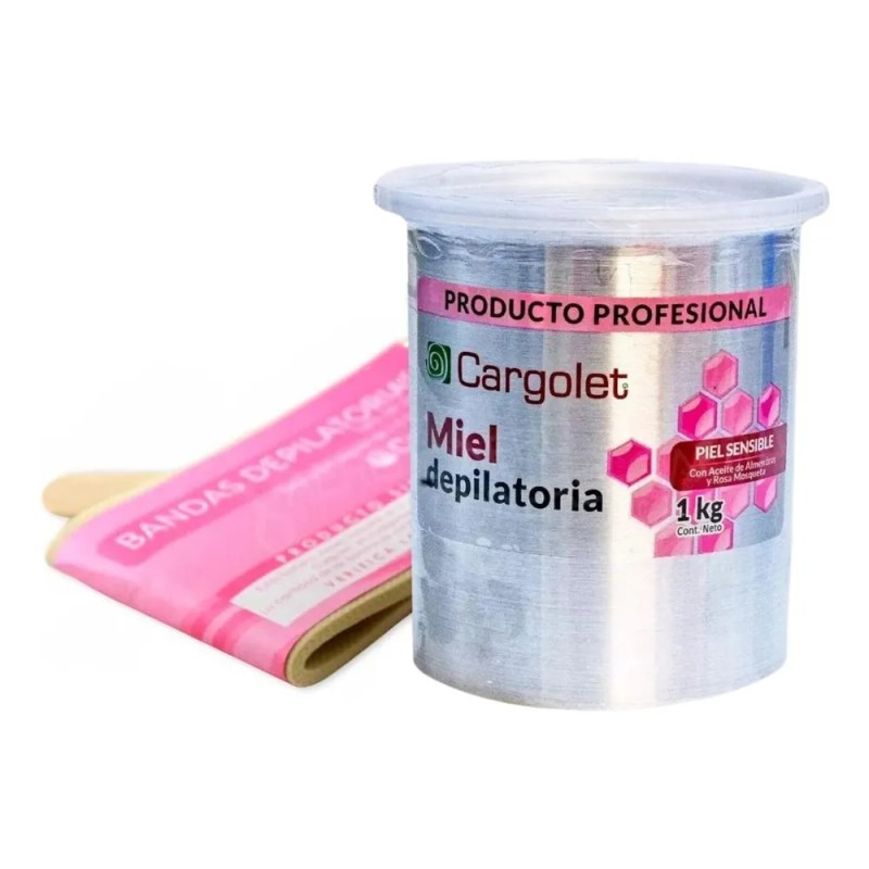 Miel Depiladora Piel Sensible Cargolet 1 K Bandas De Regalo