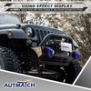 AUTMATCH D Ring Shackle Mount with Backer Plate (2 Pack)