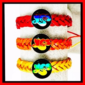 YES HEAVEN&EARTH THREE COLOR BRACELETS IN THREE IMAGES