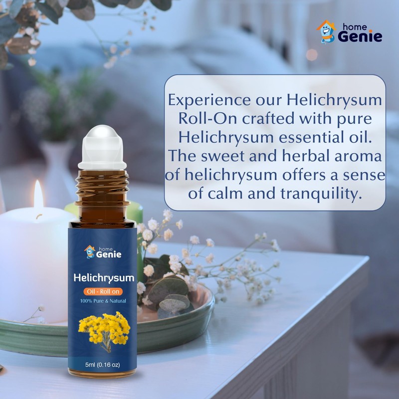 Home Genie Pure & Natural Helichrysum Essential Oil Roll on