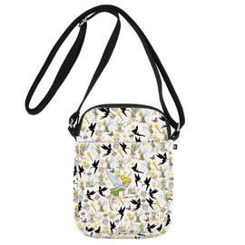 MYSOMY Pixie Dust Neverland Fairy Gifts Think Happy Thoughts Gifts Fairy Tale Pixie Dust Shoulder Bag, Greenspirt Aminal Uk