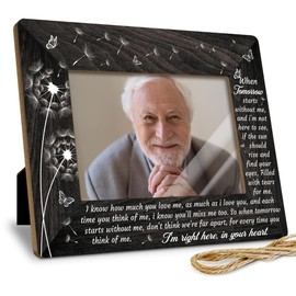 Palasarkaaa Memorial Bereavement Gifts Photo Frame, Sympathy Gifts For Loss Of Loved One, Bereavement Gifts For Loss Of Mother Father Grandma (4x6 photo)