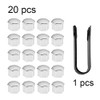 Niaciswe Wheel Nut Caps 20 Pieces Caps Wheel Nuts 17