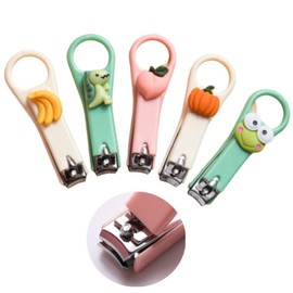 Nail Clippers Set, 5 Pieces Manicure Sets Stainless Steel Nail Clippers Pedicure Kit Grooming Tools Nail Cutter for Women, Girls and Children