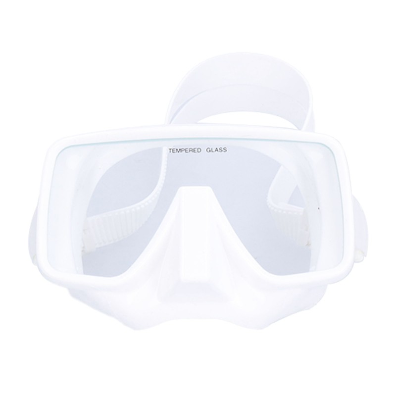 Diving Goggles AntiFog Silicone Underwater Goggles Tempered Glass Lens Swimming