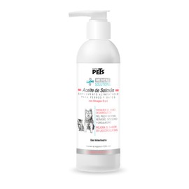 Medical Solutions Fancy Pets Aceite de Salmon para Perros y Gatos 490ml | Omega 3 con DHA y EPA | Suplemento para Piel Sana, Pelaje Brillante y Sistema Inmune Fuerte