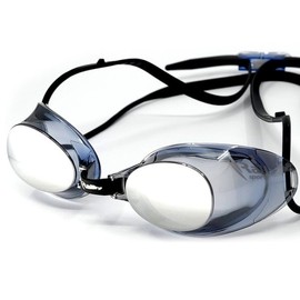 Rally Mirror Adult Swimming Goggles No-Padded Goggles KRUE431MR-BLK / 랠리 미러 성인 수경 노패킹 물안경 KRUE431MR-BLK