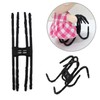 DOS-BLK Plush Toy Stand, Doll Stand, Black, Figure, Display, Smartphone