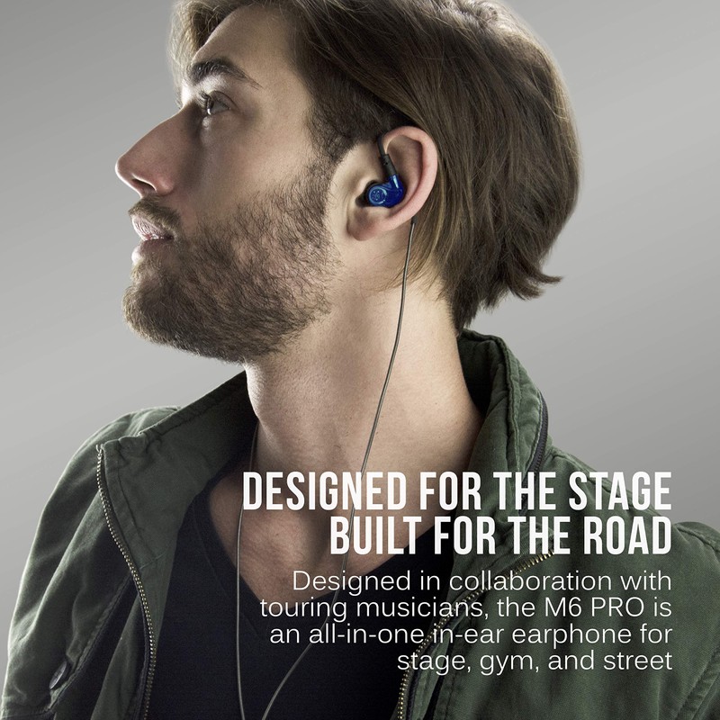 MEE audio - M6 PRO 2nd Generation Universal-Fit Noise-Isolating Musicians'