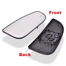 CROSSDESIGN Towing Mirror Spotter Glass Lower Compatible with Dodge Ram 1500 2500 3500 4500 5500 2010/ Fit Ram 1500 2500 3500 4500 5500 2011-2018 Pickup Truck Driver Side Left LH