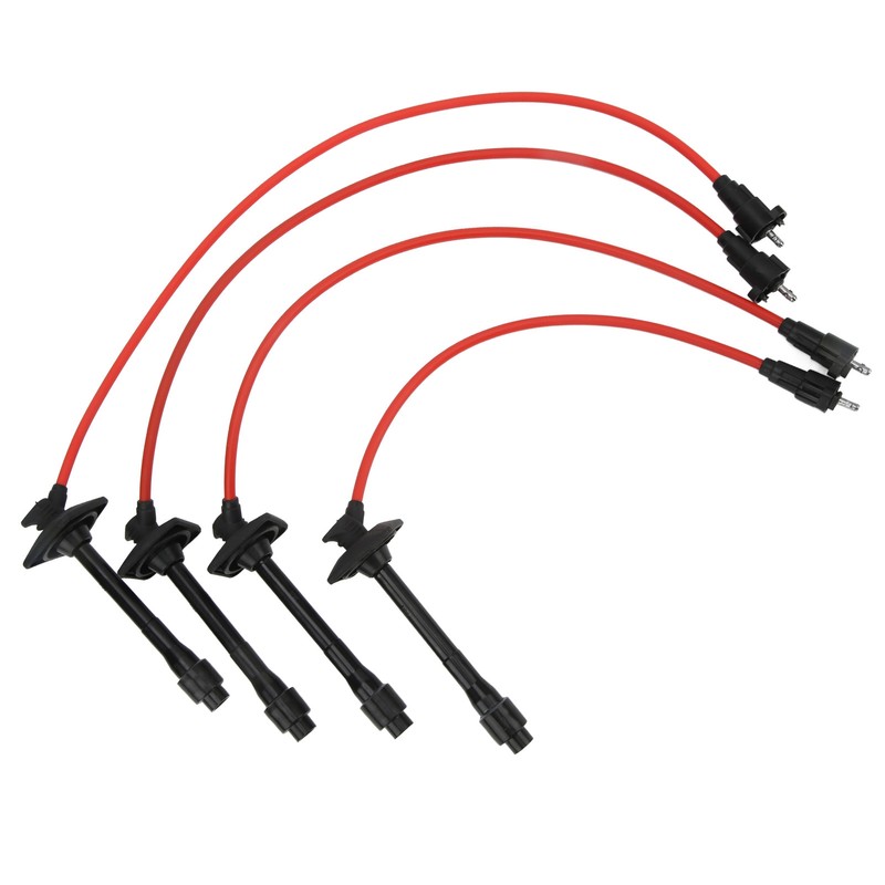 4Pcs/Set Spark Plug Wire Set Ignition Cable Kit 90919‑22400 Replacement