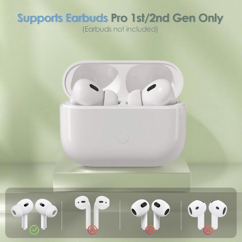 Meliif Wireless Charging Case for Air Pods Pro 1st &