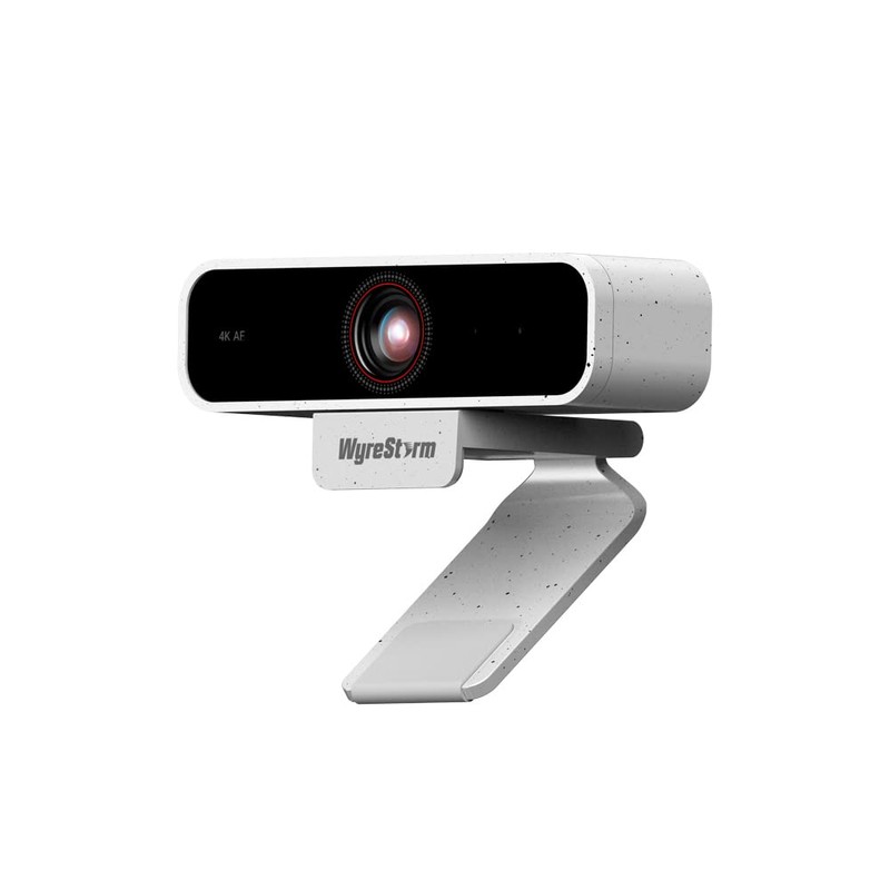 WYRESTORM Cámara web 4K con seguimiento de IA, enfoque automático,