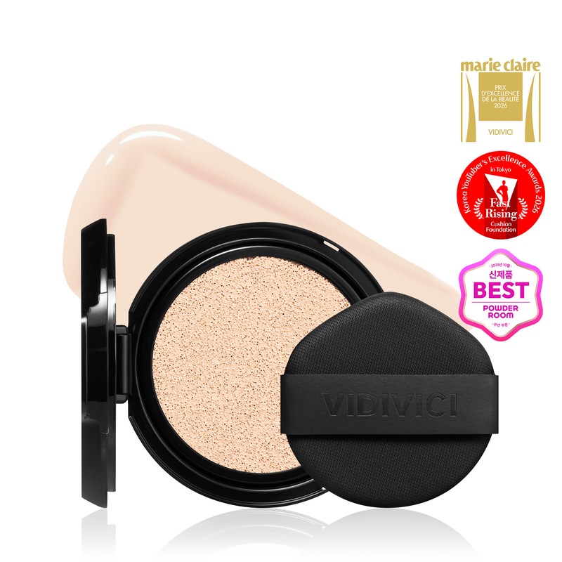 VIDIVICI BD Beach Black Perfection Cover Fit Cushion Refill 13g