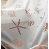 Cozyswan Elegant PEVA Bathroom Shower Curtain with Hooks (72 x