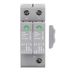 2P Photovoltaic Surge Protective Device High Accuracy Stable Performance Surge Arrester Device DC600V