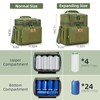 HSHRISH Lunch Box for Men, Large Expandable Tactical Lunch Bag,