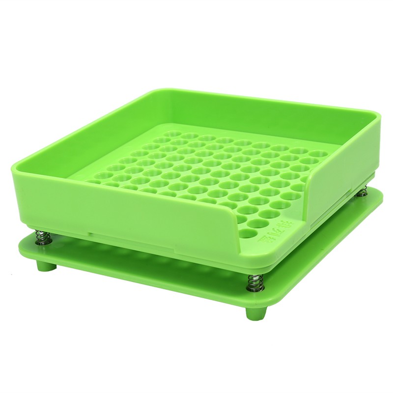 Plastic 100Holes 0# Capsule Powder Filler Plate Manual Filling Machine