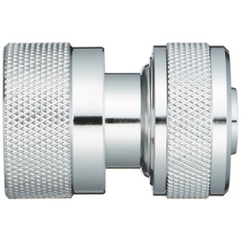 SANEI PL60-50 Metal Joint One-Touch Connection, For Inner Diameter 0.5 - 0.6 inch (12 - 15 mm), Outer Diameter 0.7 - 0.8 inch (18 - 20 mm) Hose (Gold)