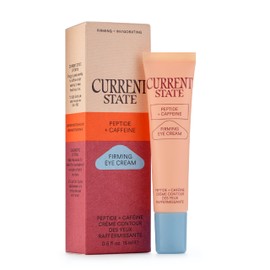 CURRENT STATE Peptide + Caffeine Eye Cream - Lightweight Dark Circles Under Eye Treatment - Brightening Under Eye Cream for Fine Lines, Sagginess, and Dryness with Coconut Water, .5 fl oz.