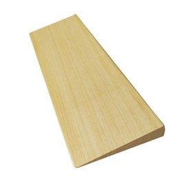 RIDELF T1rschwellenrampe Holz Saugroboter Rampe, Bordsteinrampe, Staubsauger Roboter Rampe, Rampe Saugroboter Schwellenrampe, Rampe T1rschwelle, T1rschwellenrampen Rollstuhlrampe 60x13x2,5cm Wood