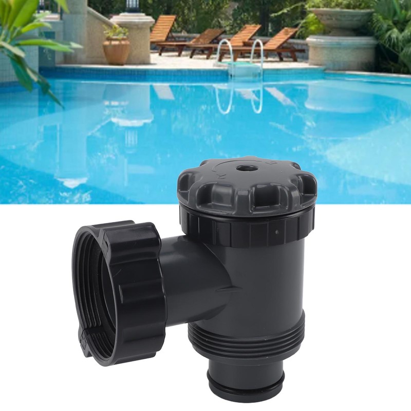 Swimming Pool Plunger Valve 38mm ABS Anti Clogging Efficient On