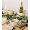 TheTerra Ceramic Dinnerware Sets for 6, 18 Pieces Porcelain Lightweight