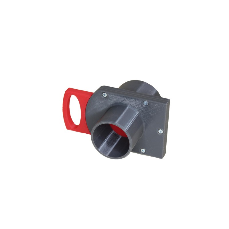 Air Gate Valve | Blastgate DN 50 with Sleeve -