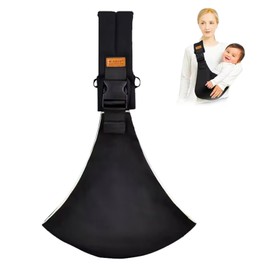 Baby Sling Carrier,Toddler Carrier, 2025 New Baby Sling,Portable and Lightweight Sling,Non-Slip Hip Seat Carrying 10-30lbs(Black)