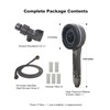 KAYOJU High Pressure Shower Head, One-Hand Control 4-Mode Handheld Showerhead