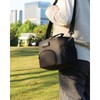 Insulated Lunch Bag with Combination Lock - Durable Leakproof Soft