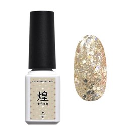 Kirameki Gel Nail Color Gel Effect Powder Glitter Hologram Popular Self Gel Nail Easy (Karameki ★ Kirameki [1])