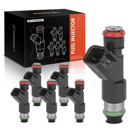 A-Premium Fuel Injectors Compatible with Volvo S60 2011-2016, S80 2008-2013, XC60 2010-2013/2015-2016, XC70 2009-2013, L6 3.0L, Replace# 307775020 6-PC Set