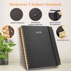 FREBLASO 5 Subject Notebook with Removable Dividers Tabs, 300 Pages