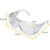 Uvex 9161014 Safety Goggles - Over Glasses for Laboratory and