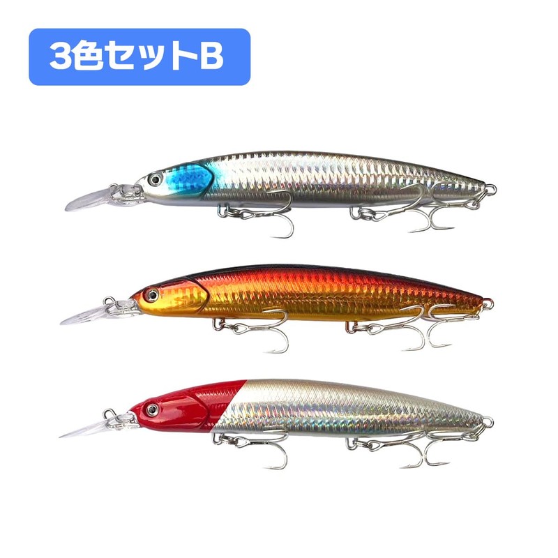 Orurdo qb100275a01n0 Long Range Launch Minnow Fishing Gear "Miracle D"