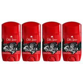 Old Spice Wild Collection Wolfthorn Scent Men's Invisible Solid Antiperspirant Deodorant 2.6 Ounce (Pack of 4)