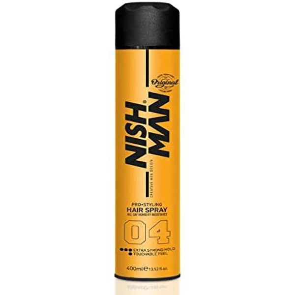 nishman Hair Styling Series (Hair Spray 04, 400ml)