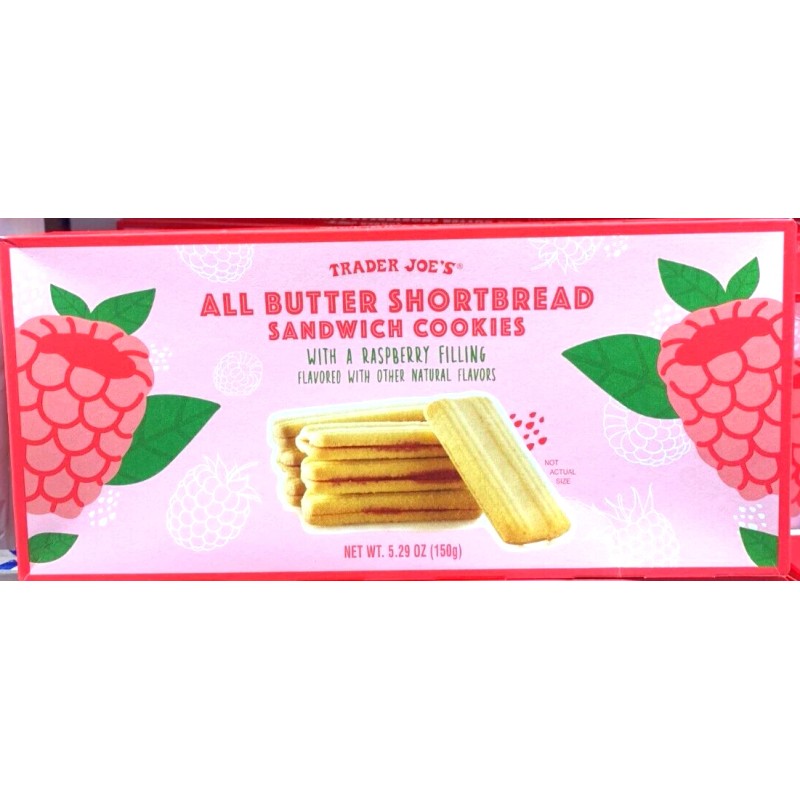 Trader Joe's 2 Packs Trader Joe's All Butter Shortbread Sandwich