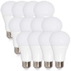 Maxxima LED A19-800 Lumens 60 Watt Equivalent Light Bulb Set