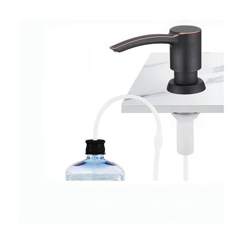 TUTEW Built in Sink Soap Dispenser, Kitchen Sink Soap Dispenser(Oil