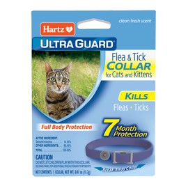 Hartz UltraGuard Purple Flea & Tick Collar for Cats and Kittens - 7 Month Protection