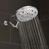 Oxygenics Vortex with Arm Chrome Rain Shower Head 1.8-GPM (6.8-LPM)