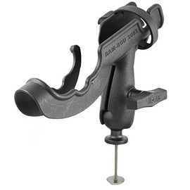 Ram Mount - RAM-RODª 2007 Fishing Rod Holder with 5 Spot Mounting Base Adapter